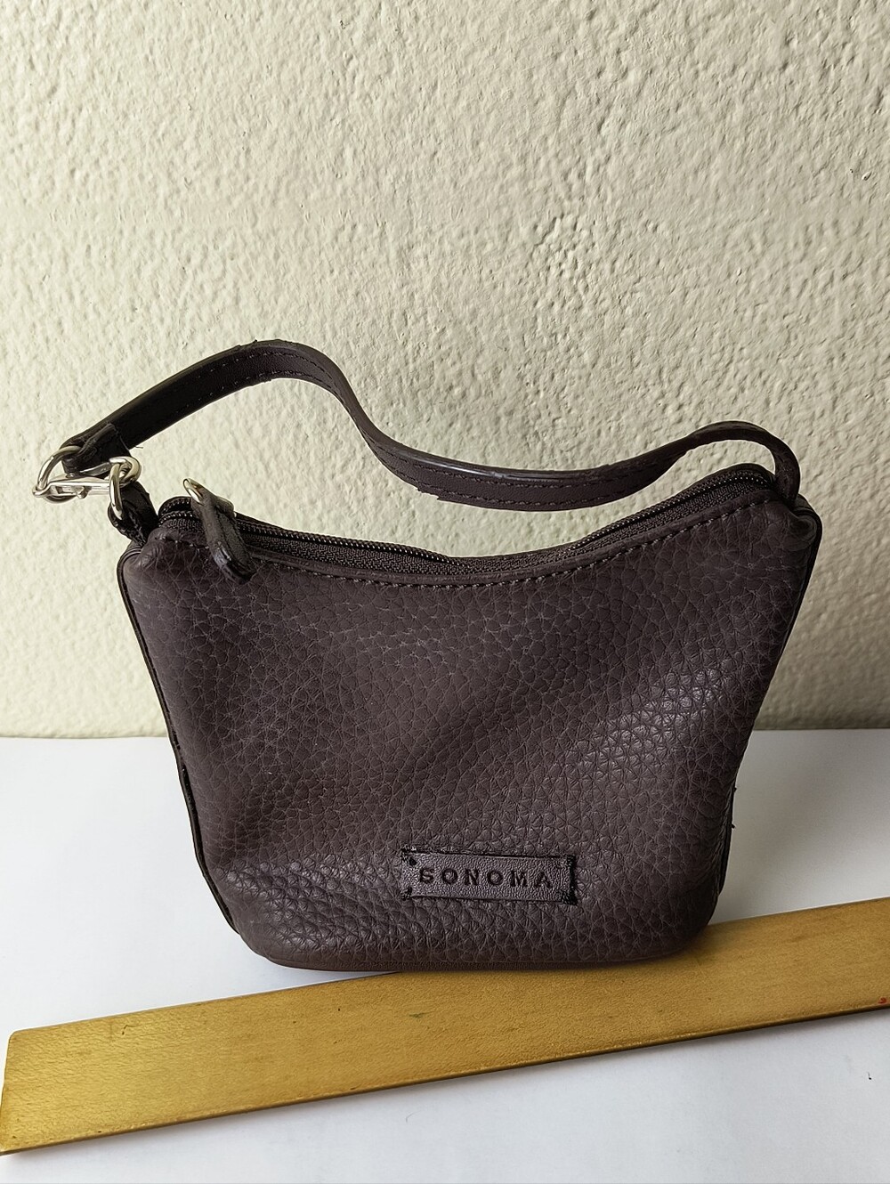 Sonoma Brown Wrist Bag